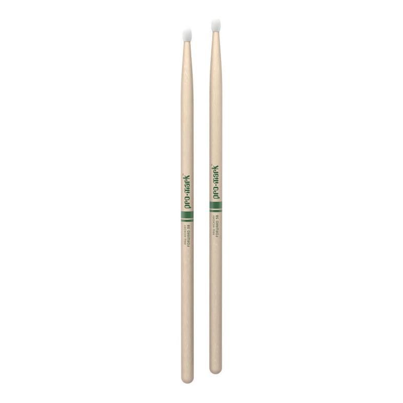 [6ペア]ProMark TXR5BN ヒッコリー The Natural ナイロンチップ ドラムスティック プロマークの画像