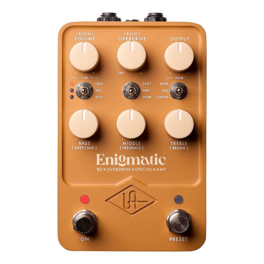 UNIVERSAL AUDIO UAFX Enigmatic ’82 / Overdrive Special Amp オーバードライブ アンプ/キャビネット シミュレーター | 