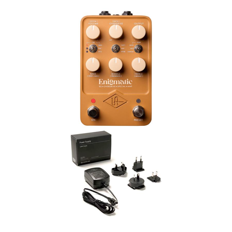 UNIVERSAL AUDIO UAFX Enigmatic ’82 + PSU-GP1-WW / Overdrive Special Amp オーバードライブ アンプ/キャビネット シミュレーター/純正アダプター付 | 