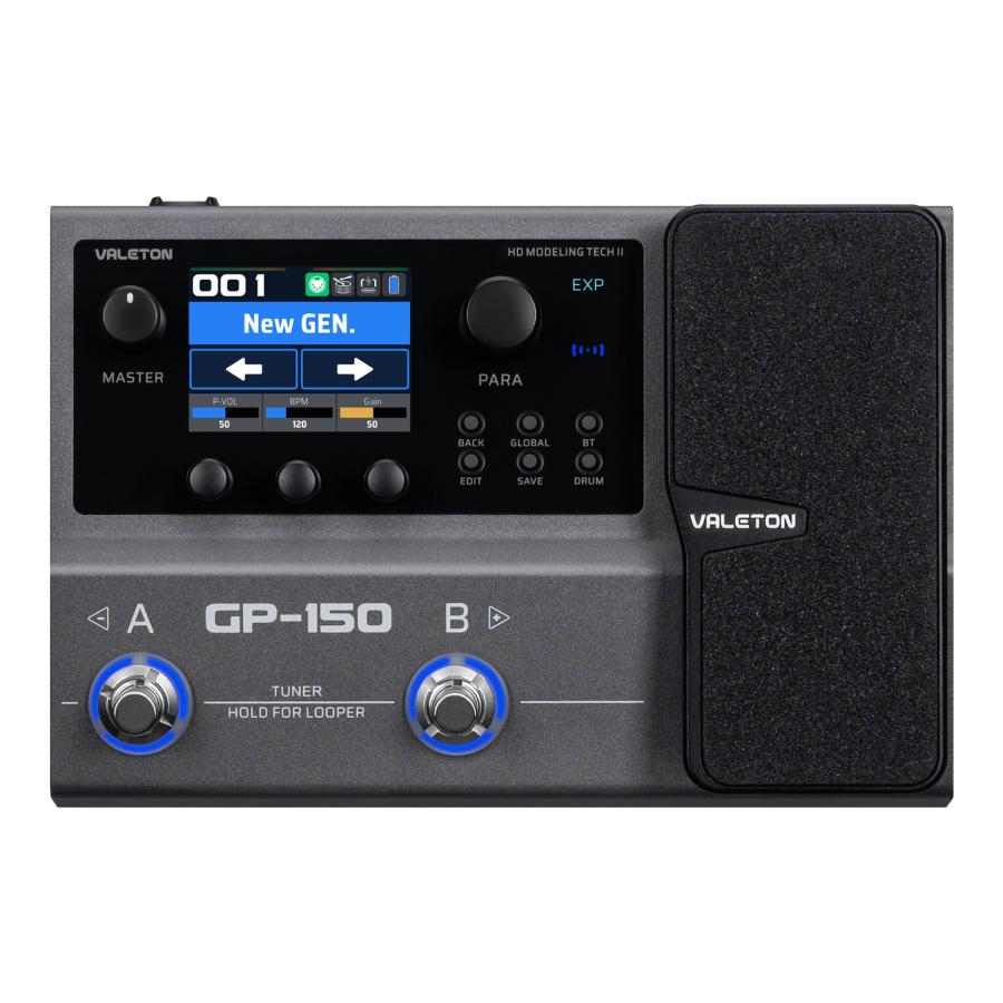 Valeton GP-150 ヴェイルトン 充電式バッテリー/エクスプレッション