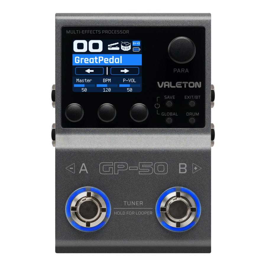 Valeton GP-50 ヴェイルトン コンパクト マルチエフェクター バレトン（Yahoo!・さくら山楽器）