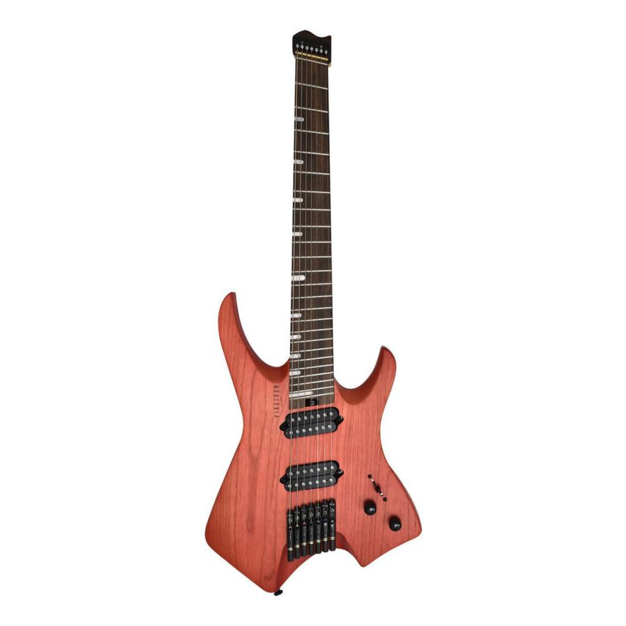 ふりゅうVIKSTROM VSMH-270 TPK 7弦ヘッドレスギター VIKSTROM VSMH-270 TPK トランス ピンク ヘッドレスギター 7弦ギター