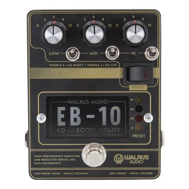 WALRUS AUDIO WAL-EB10 #B EQ/ブースター EB-10 : さくら山楽器 - 通販