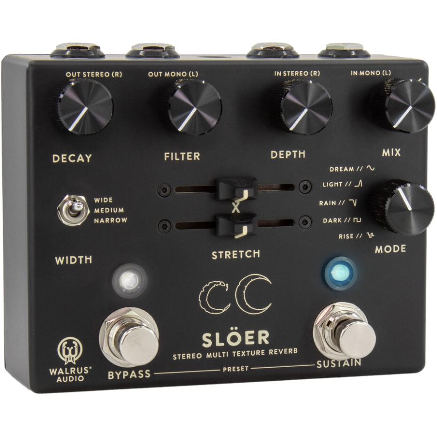 WALRUS AUDIO WAL-SLOER #BK / Sloer ステレオ・アンビエント・リバーブ : walrusa