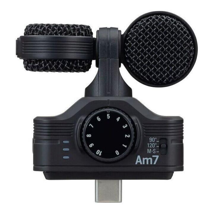 Zoom Am7 Usb Type C接続のandroidデバイス用高音質ステレオマイク さくら山楽器 通販 Paypayモール