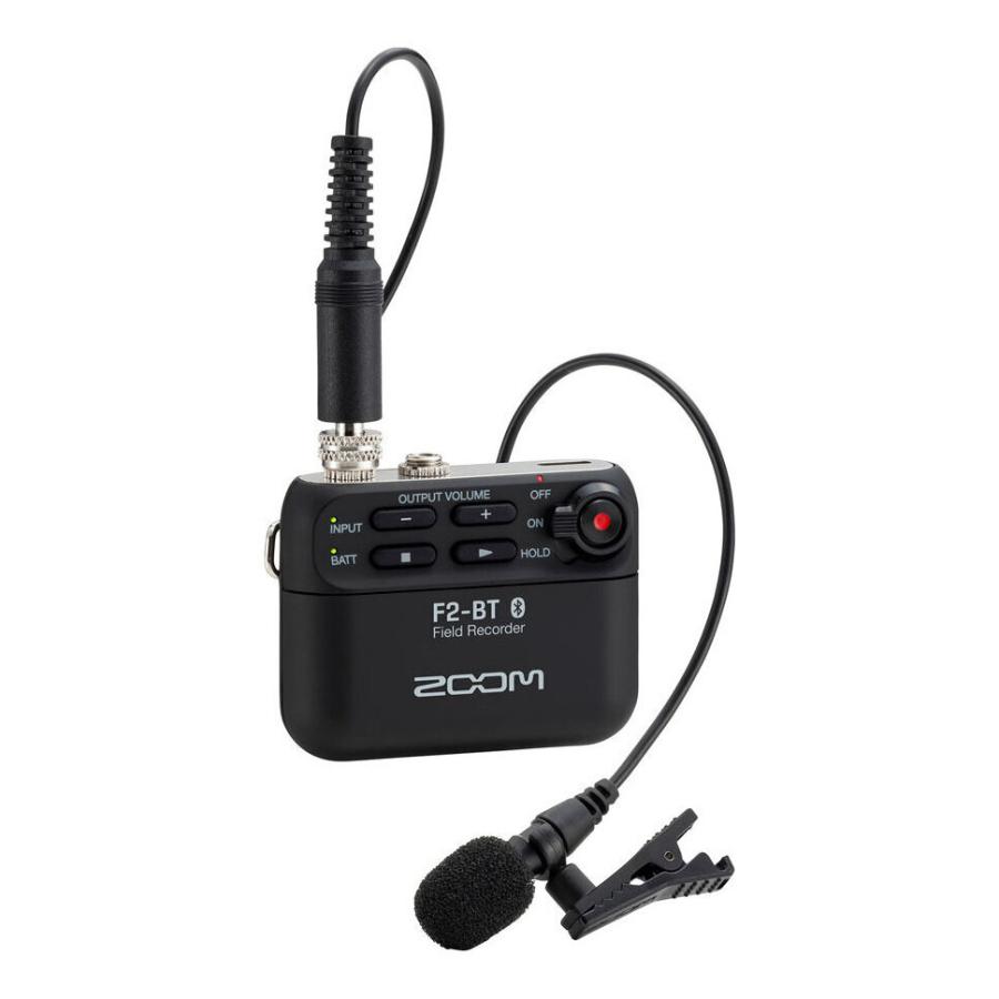 ZOOM F2-BT ラベリアマイク付 32bitフロート録音 ズーム（zoom） ZOOM F2-BT/B ラベリアマイク付 32bitフロート対応