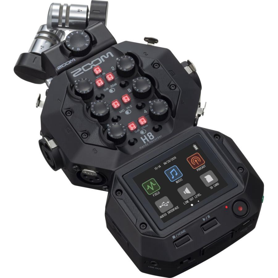 ZOOM H8 BTA-1 Bluetoothアダプタ アプリベースの多目的ハンディ