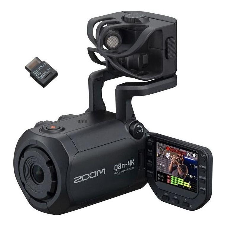 ZOOM Q8n-4K(Bluetoothアダプタ/BTA-1付) マイクカプセル交換型ビデオ 