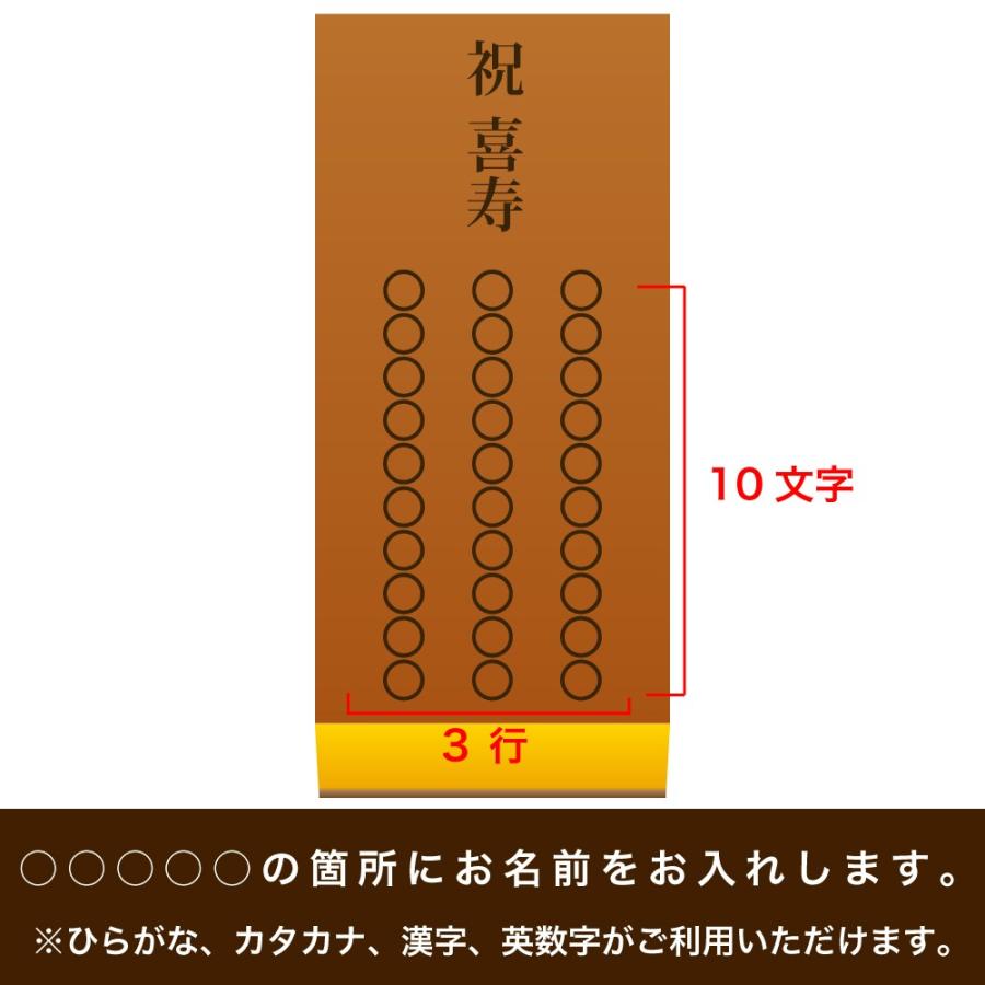 祝喜寿 名入れ オリジナルメッセージ入り カステラ 0 6号 1本入 化粧箱入り 喜寿 お祝い 内祝い お菓子 77歳 超激安 名前入り プレゼント ギフト 和菓子