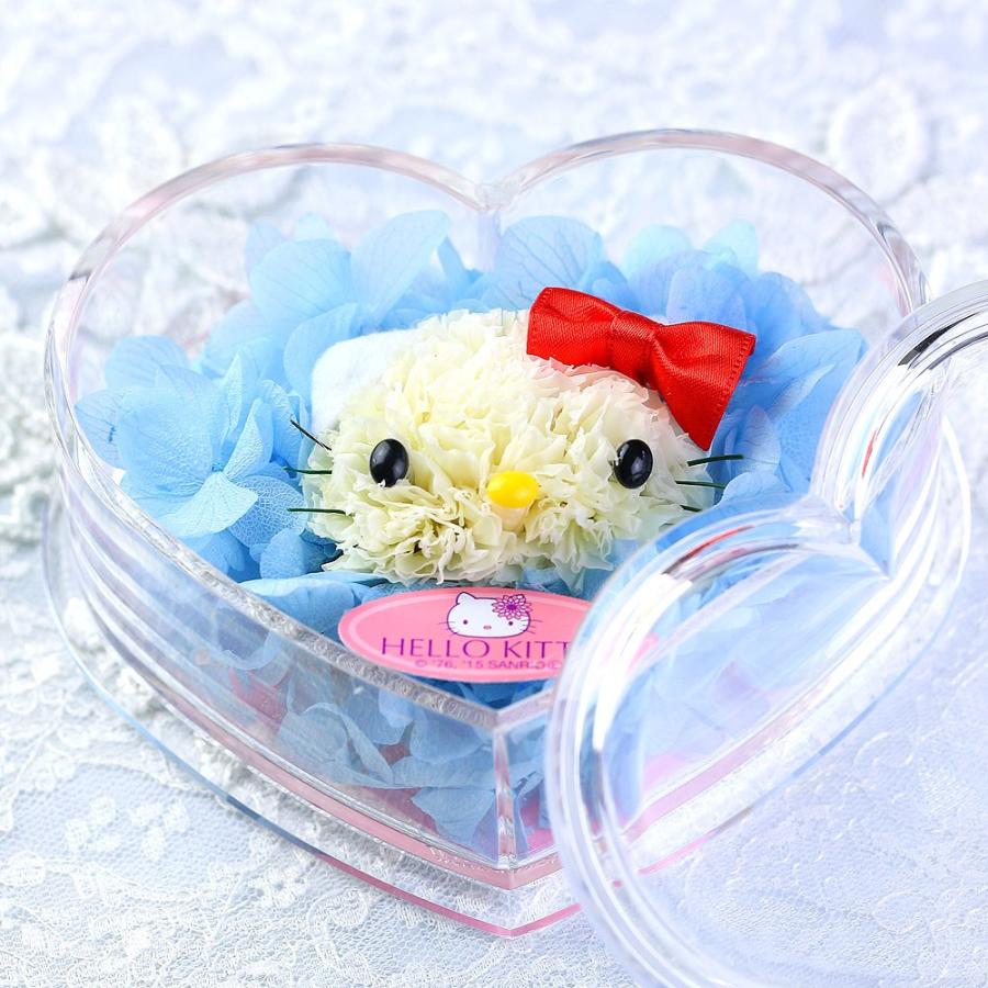 母の日 21 花 ギフト ハローキティ プリザーブドフラワー ハートのクリアケース ブルー 青 誕生日 プレゼント キャラクター キティちゃん かわいい Hb 32 2 日本ロイヤルガストロ倶楽部 通販 Yahoo ショッピング