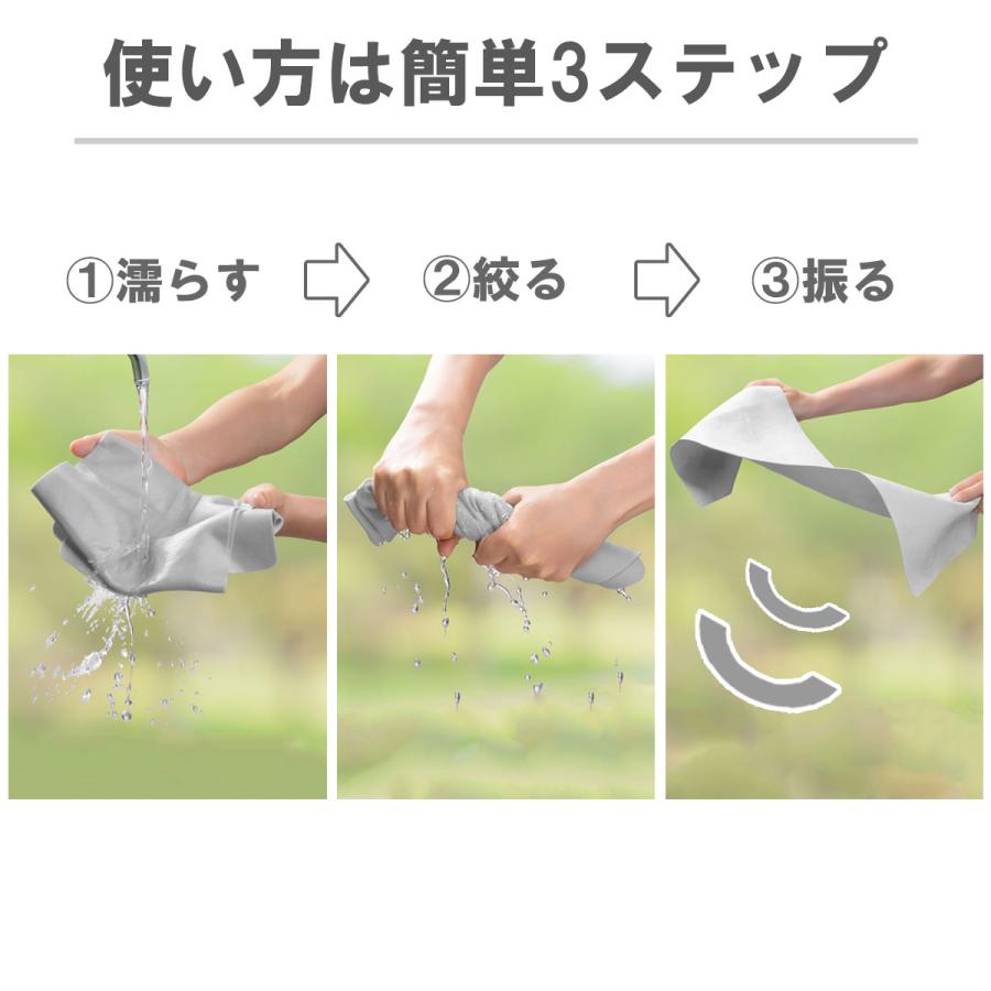 アイオン 涼感セームタオル 冷感タオル クールタオル ひんやりタオル