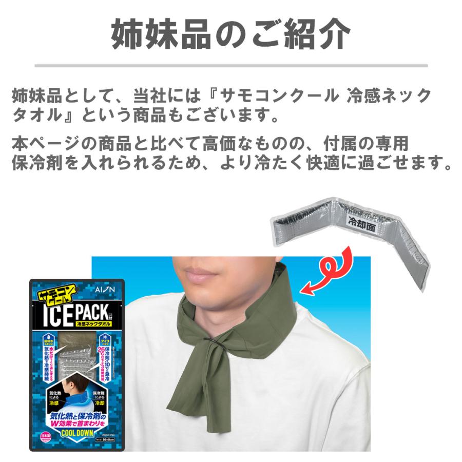 アイオン 涼感セームタオル 冷感タオル クールタオル ひんやりタオル