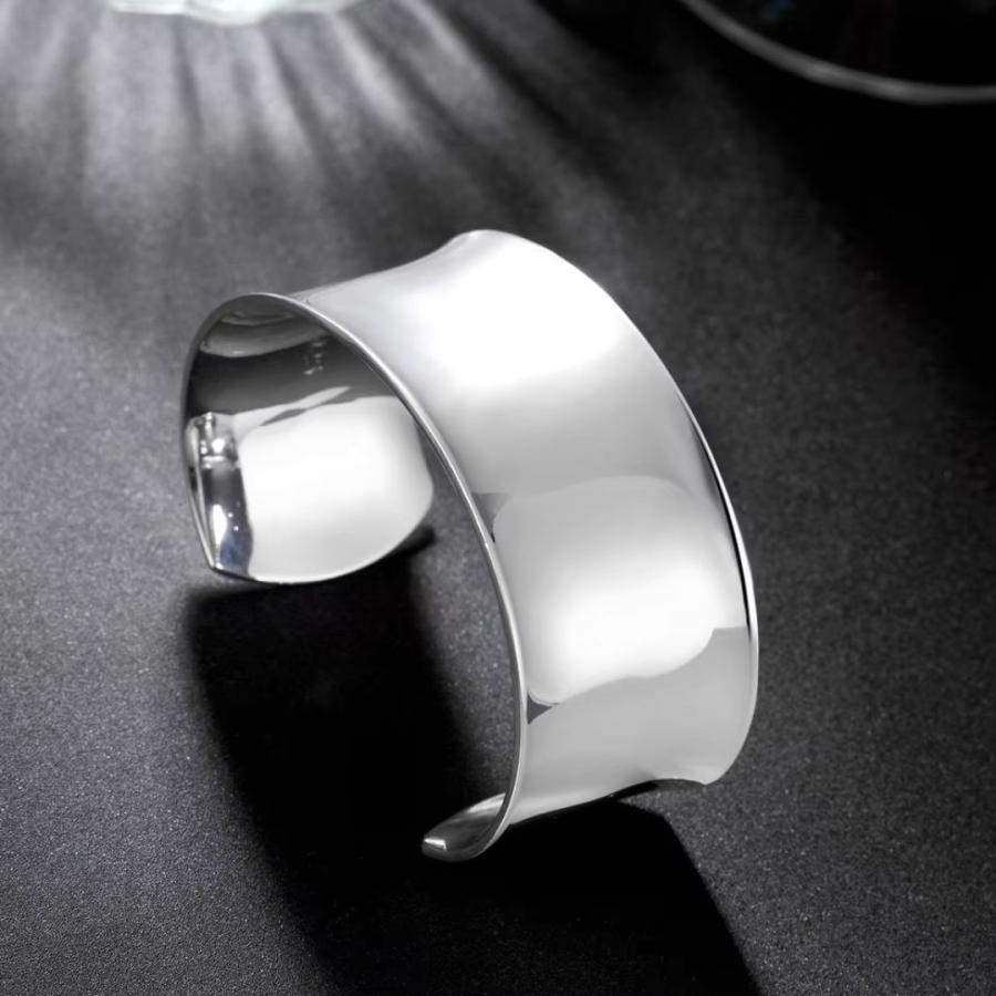 シルバー バングル ブレスレット アクセサリー ヒップホップ レゲエ