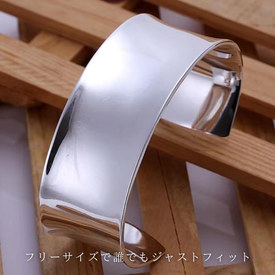 シルバー バングル ブレスレット アクセサリー ヒップホップ レゲエ