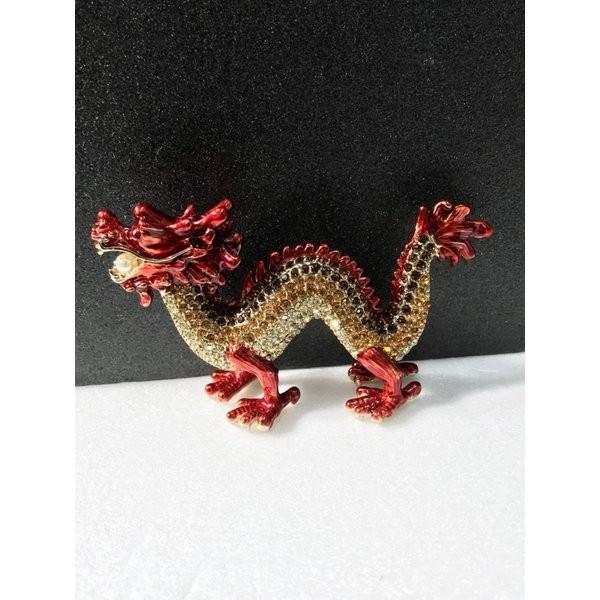 龍 ドラゴン 置物 開運 中国 レッドドラゴン