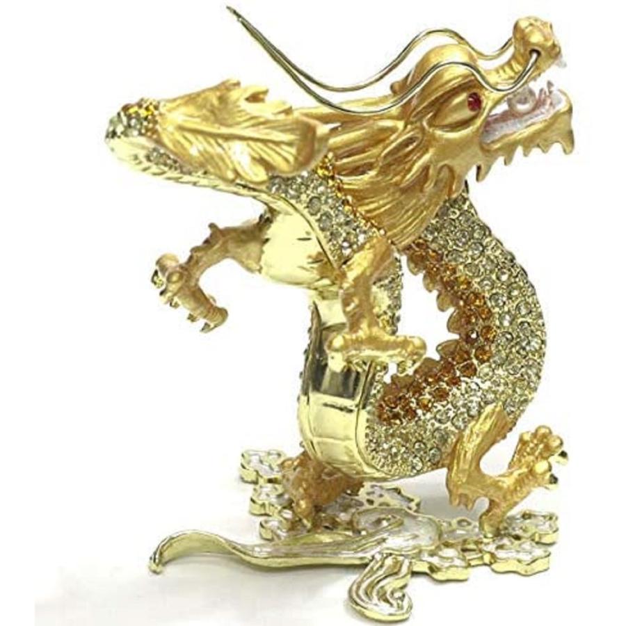 龍の置物 ホワイトorゴールド ドラゴン クリスタル スピリチュアル 風水 龍神様 開運力 開運厄除 金運アップ 開運 金運 財運 成功 パワー 縁起物 祈る 厄除け 1 0802 5 Aio 通販 Yahoo ショッピング