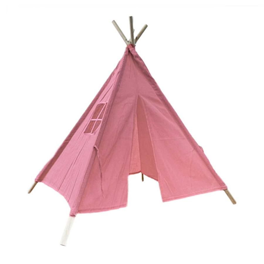 ペット用 ティピーテント 犬 猫 室内ハウス 三角テント