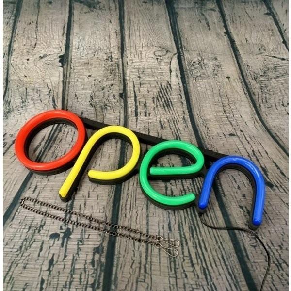 Open看板 ネオン管 アメリカン アンティーク Neon オープン Sign 新作アイテム毎日更新 Bar オシャレ 壁掛け 欧米 Led 看板 お洒落