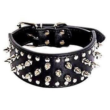 首輪 犬用 ブラック スタッズ トゲトゲ ワイルド スパイク チョーカー バックル 調節 ベルト ペット 安全 散歩 中型犬 大型犬 0110 3 Aio 通販 Yahoo ショッピング