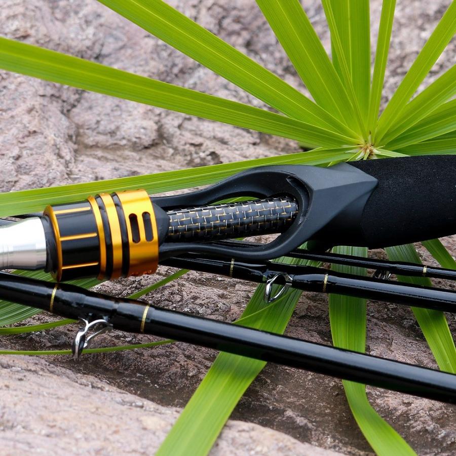 トラベルロッド 4ピース スネークデザインリールシート ベイトロッド ベイトリール用 ソフトケース付き パックロッド 旅行 コンパクト 旅行用 バス釣り 0304 2 Aio 通販 Yahoo ショッピング