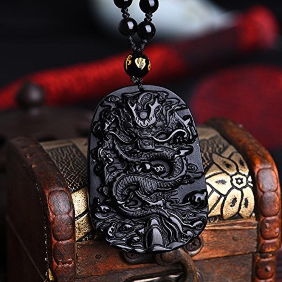 龍神 数珠ネックレス おしゃれ かっこいい 高級 ギフト ドラゴン 龍 竜 