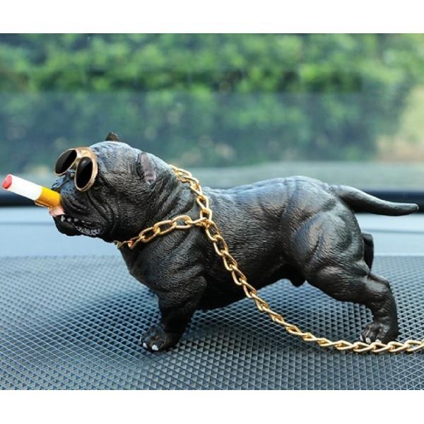 ブルドッグ 装飾 カーインテリア 車 カーアクセサリー かわいい
