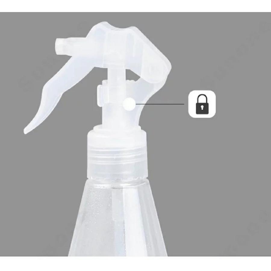 5個セット スプレーボトル アルコール対応 200ml 消毒液用 霧吹き