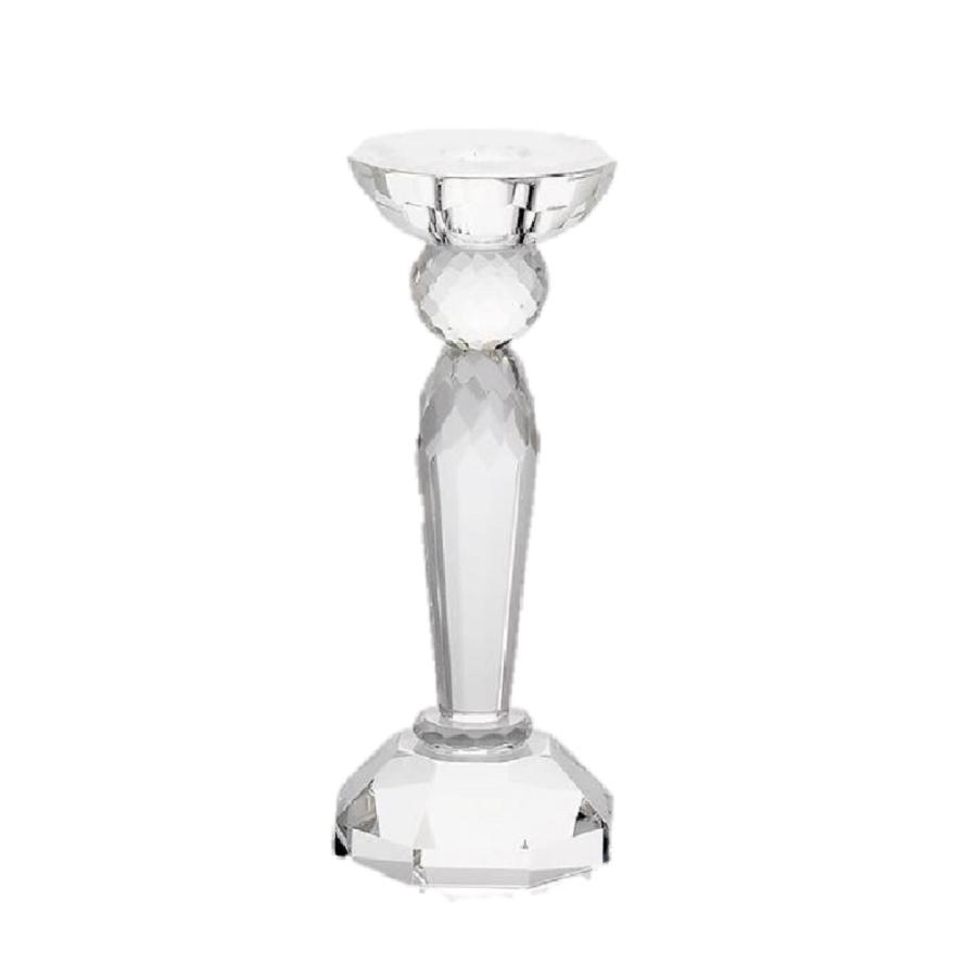透明 キャンドルホルダー クリスタルガラス 美しい透明感 クリアガラス キャンドルスタンド アンティーク 雑貨 アンティーク風 北欧 ガラス