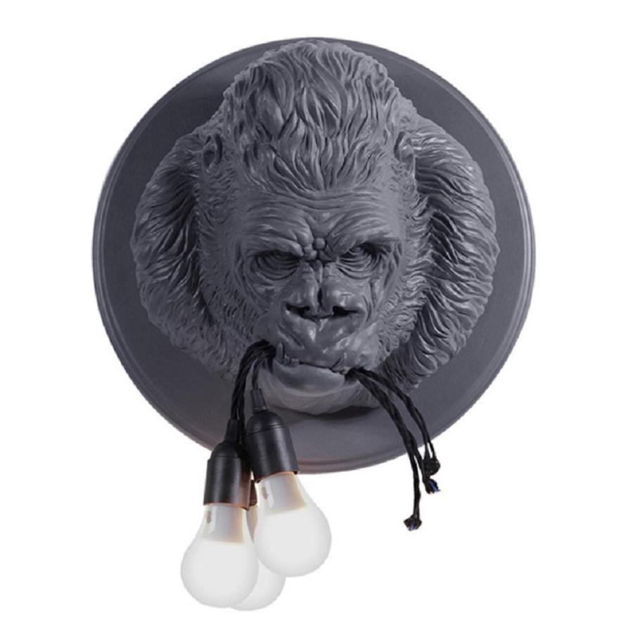 在庫限りゴリラ ランプ LAMP ランタン 高級 重量 間接照明 3灯  