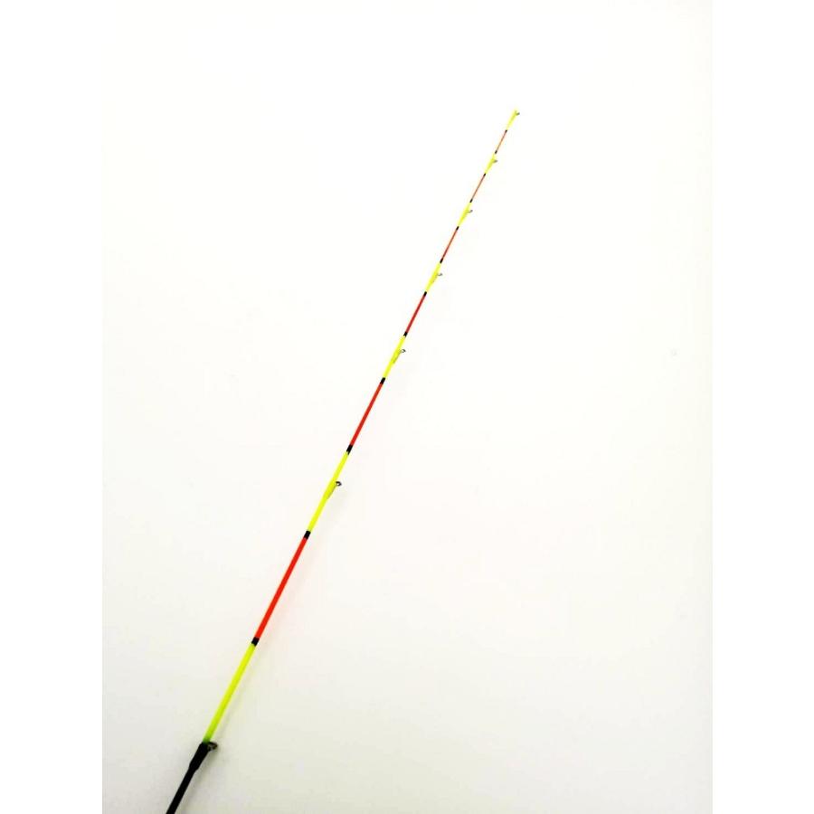 筏竿 ２ 極細穂先 2ピース 長さ調節可能 97 5 1cm チヌ ブラック 釣り フィッシング チヌ 黒鯛 釣り具 ロッド 筏 イカダ カセ 竿 釣り 07 1 Aio 通販 Yahoo ショッピング