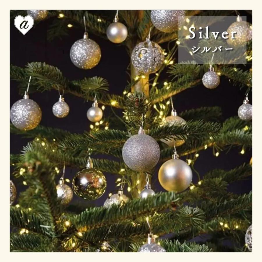 装飾 オーナメント 超豪華 100個セット 選べる3色 クリスマス 100個