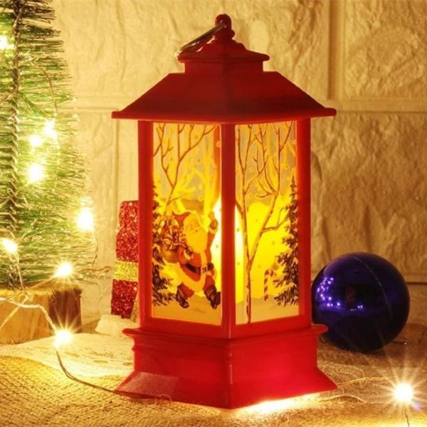 ランタン型イルミネーションライト　LEDです！#クリスマス 照明 ランタン クリスマス LEDランタン サンタ ポータブルランタン