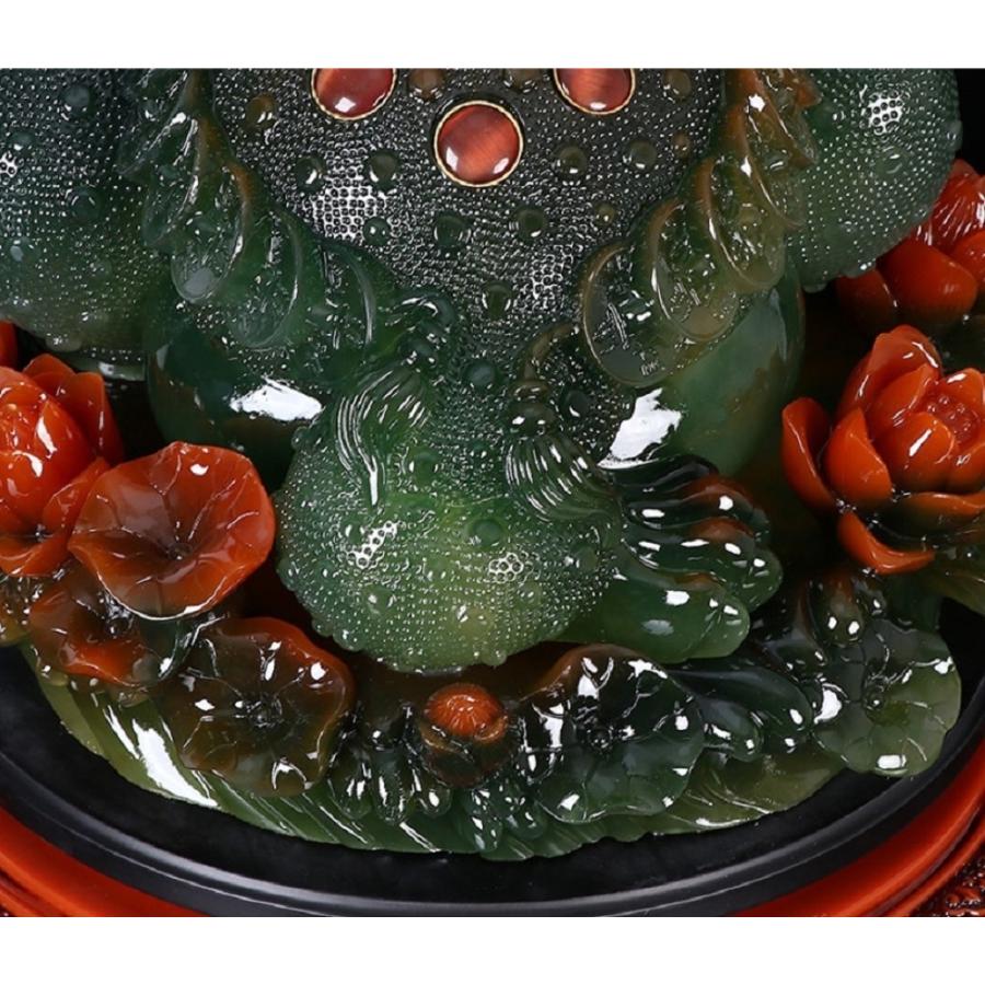 風水 蛙 特大 蓮の上に座る 蓮の花 カエル シリトン 超特大 風水 風水 蛙 特大 蓮の上に座る 蓮の花 カエル シリトン 超特大 風水