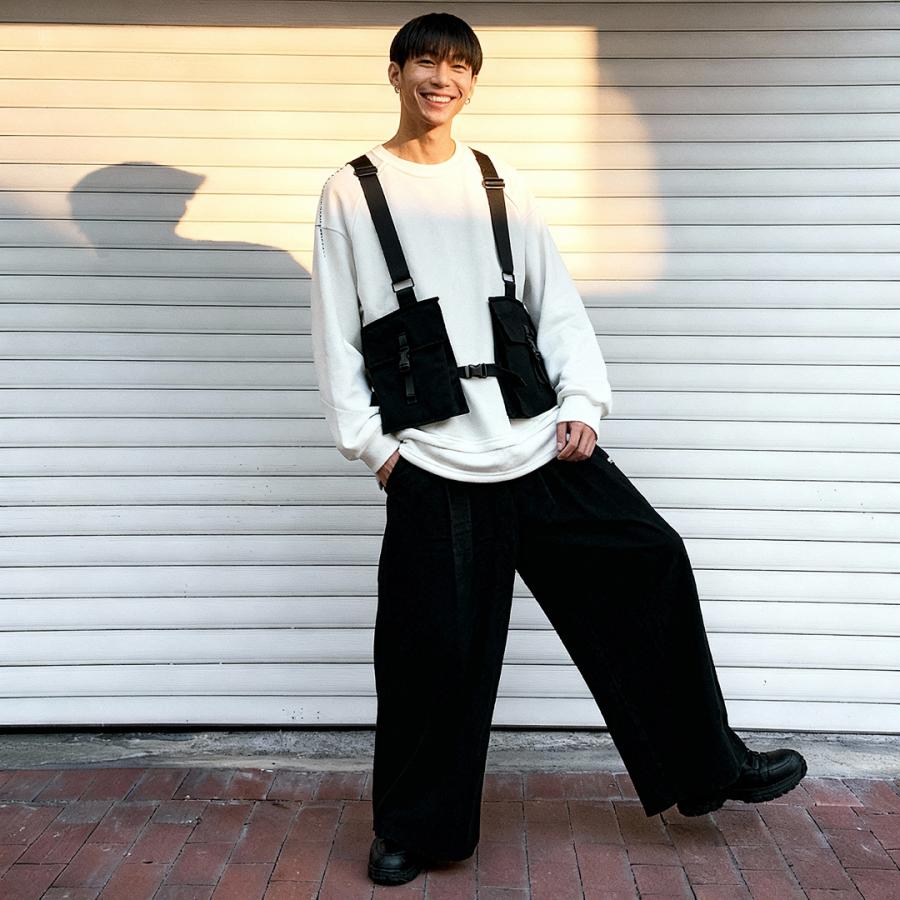 フィッシングベスト 黒 おしゃれ メンズ 多機能ベスト ブラック 無地