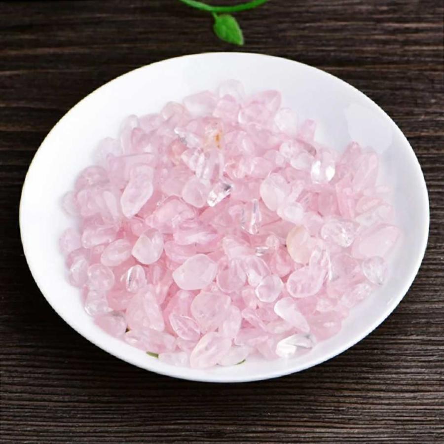 風水 パワーストーン ローズクォーツ ピンク 天然石 さざれ石 小粒