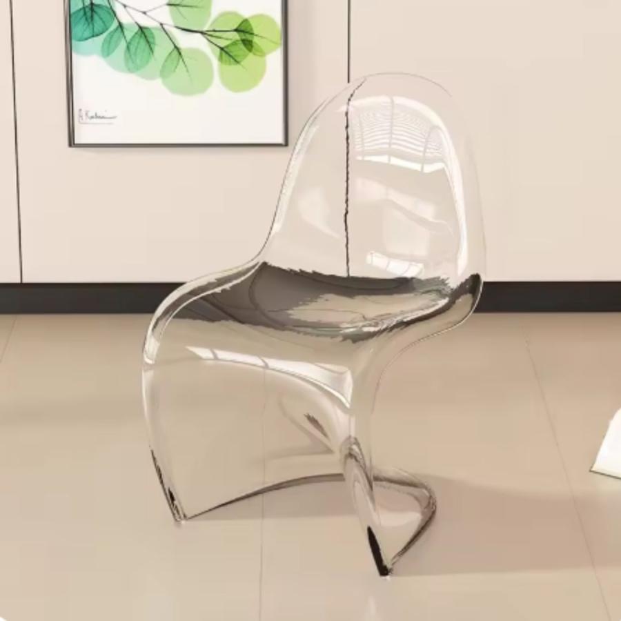 椅子 パントンチェア クリアorブラック 2色 透明 スツール chair 椅子 パントンチェア クリアorブラック 2色 透明 スツール chair