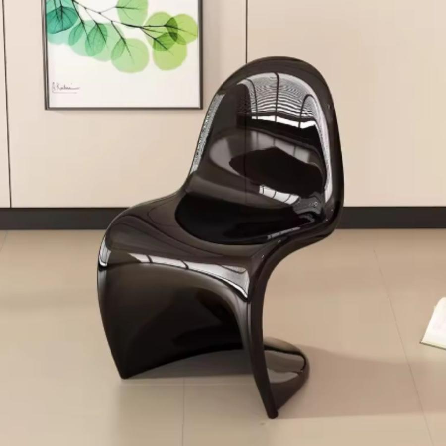 椅子 パントンチェア クリアorブラック 2色 透明 スツール chair 椅子 パントンチェア クリアorブラック 2色 透明 スツール chair