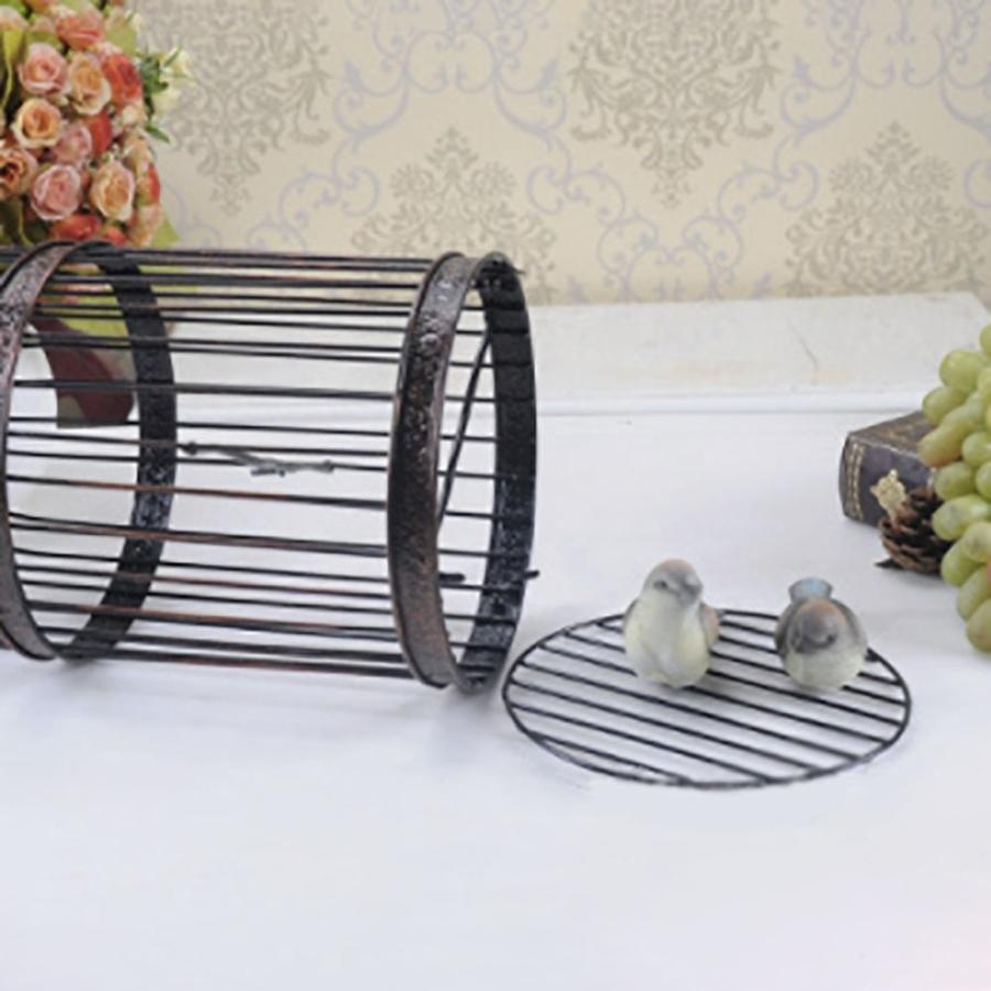 ペット用品 鳥籠 アイアン バード ケージ 53cm リング取っ手付き ペット用品 鳥籠 アイアン バード ケージ 53cm リング取っ手付き