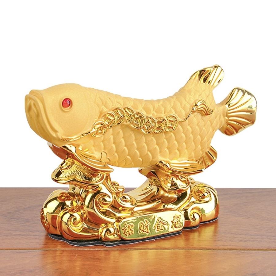 風水 置物 アロワナ ーVer2ー 招財龍魚 しょうざいりゅうぎょ 招財樹