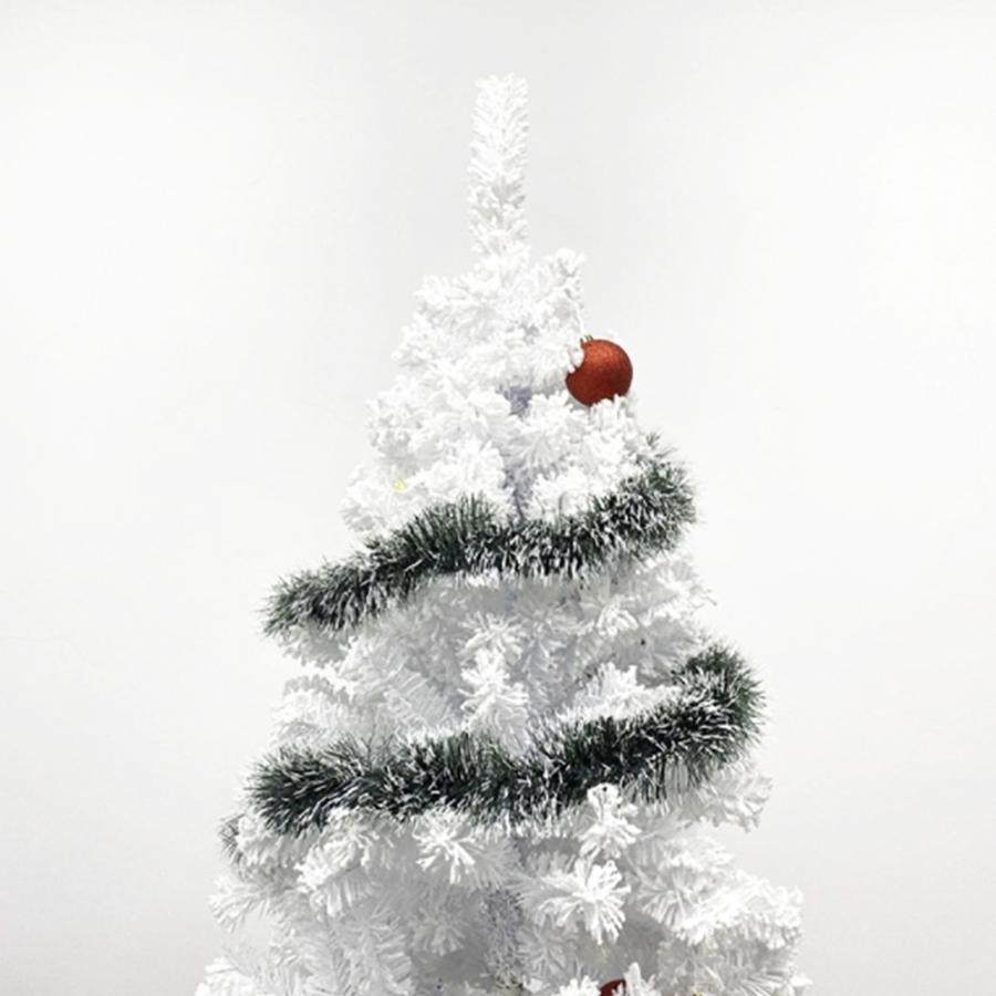 クリスマス デコレーション モール 2m グリーン ふわふわ キラキラ