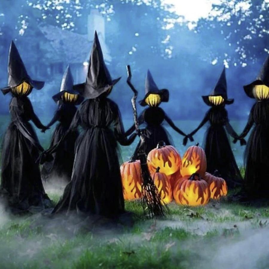 ネット限定 ハロウィン 魔女 ウィッチ 人形 Led ドール ぬいぐるみ 置物 ホラー リアル 本格的 誕生日 飾り付け 室内 仮装 クリスマス用品 怖い 恐怖 渋い かわいい Supplystudies Com