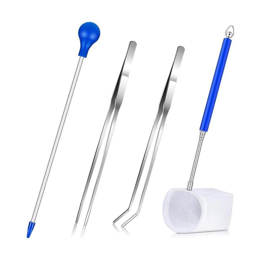 【業務用メダカセット】網 水温計 スポイドなど 中古 水槽掃除用具セット 業務用メダカセット】網 水温計 スポイドなど 中古 水槽掃除用具