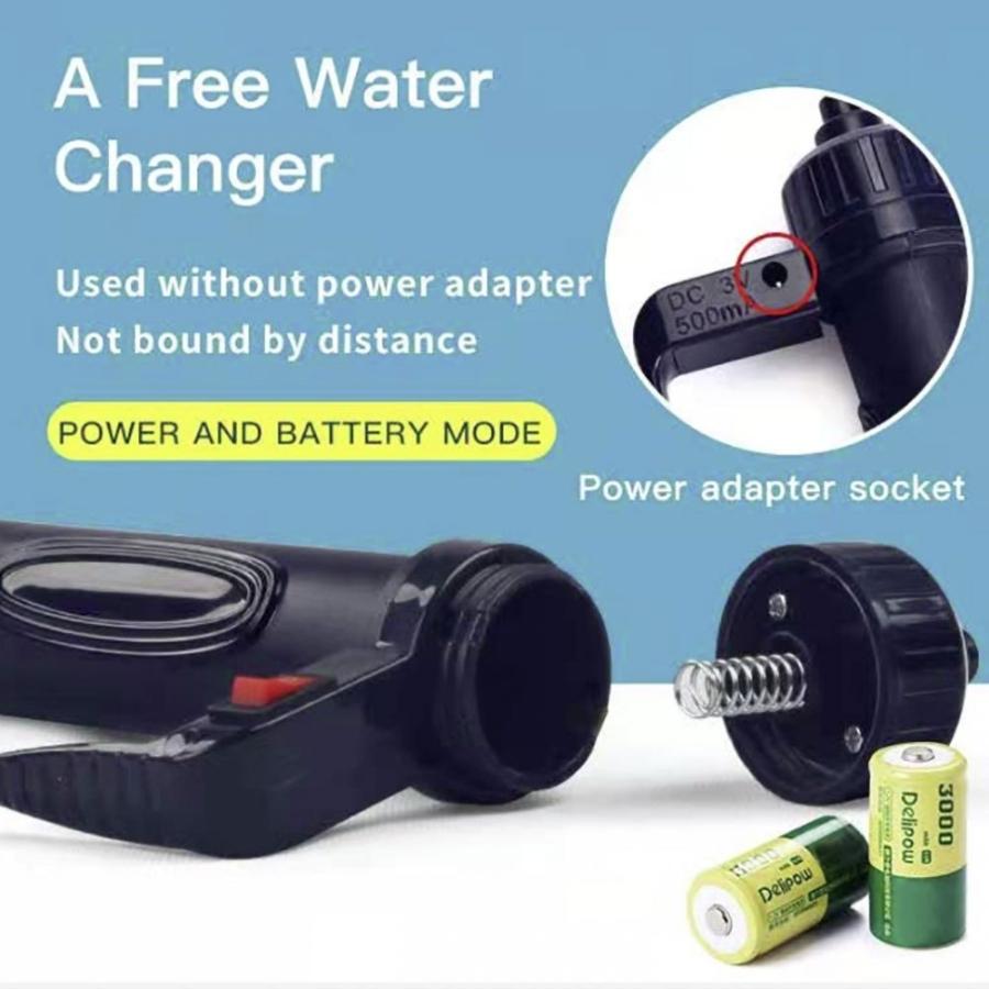 1644円 無料長期保証 水槽 用 水替えポンプ セット 電動 水槽掃除 フィルター アクアリウム 隔離 メダカ 安心 安全 飼育 自由研究 かわいい 可愛い ペット 稚魚 淡水 観察 繁殖 養殖