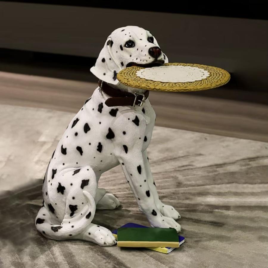 テーブル 置物 ダルメシアン 犬 サイドテーブル 高さ53cm テーブル 置物 ダルメシアン 犬 サイドテーブル 高さ53cm