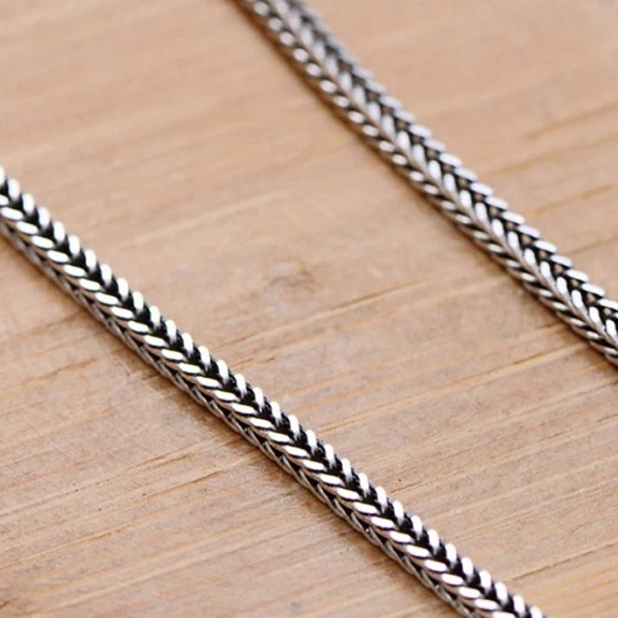 ネックレス ピュアシルバー silver 925 スネークチェーン アクセサリー