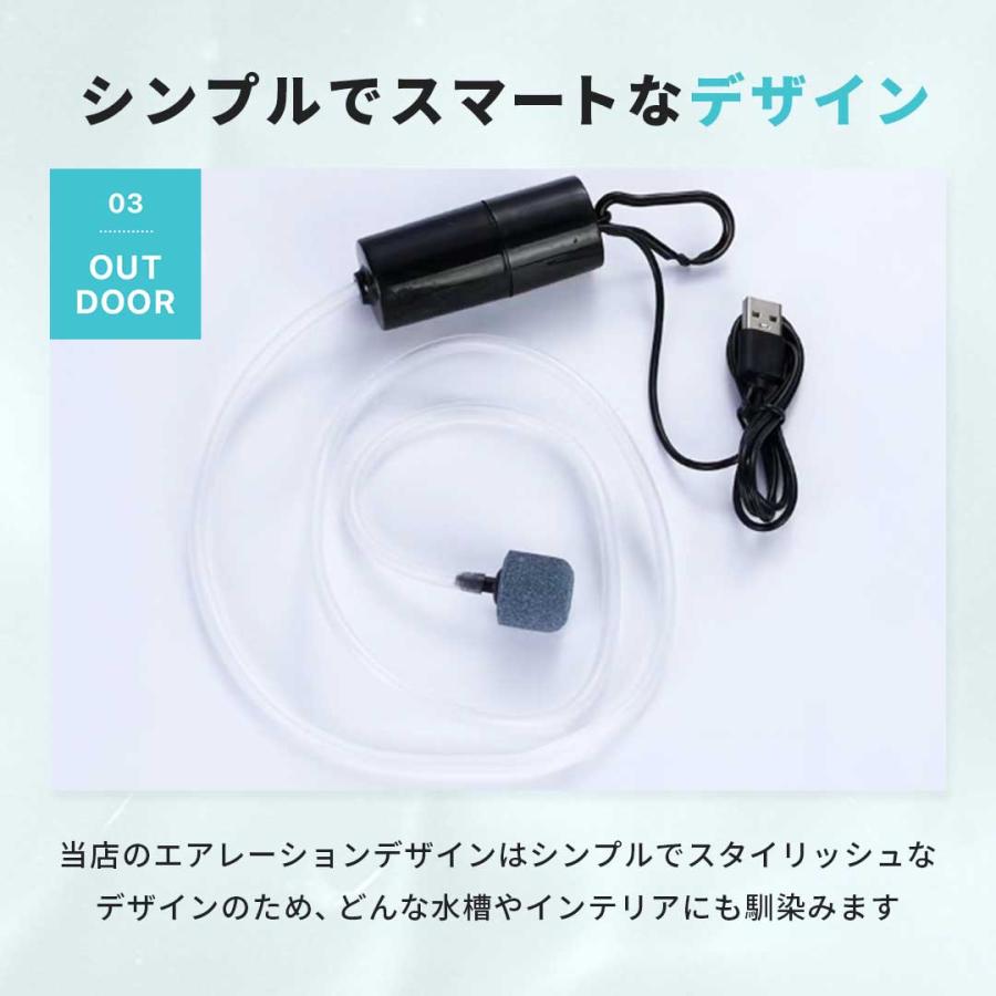 くろそら　エアポンプ　セット USBエアポンプセット エアレーション セット レビューで100日