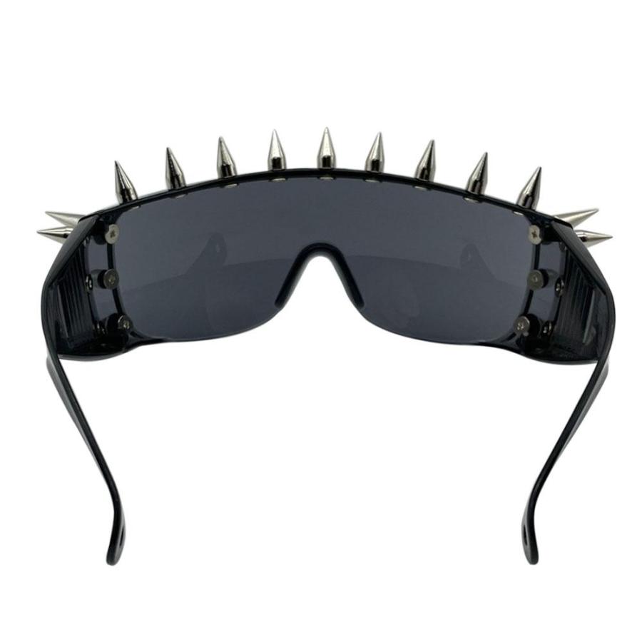 サングラス トゲトゲ ブラック ーVer2ー メガネ レディース メンズ