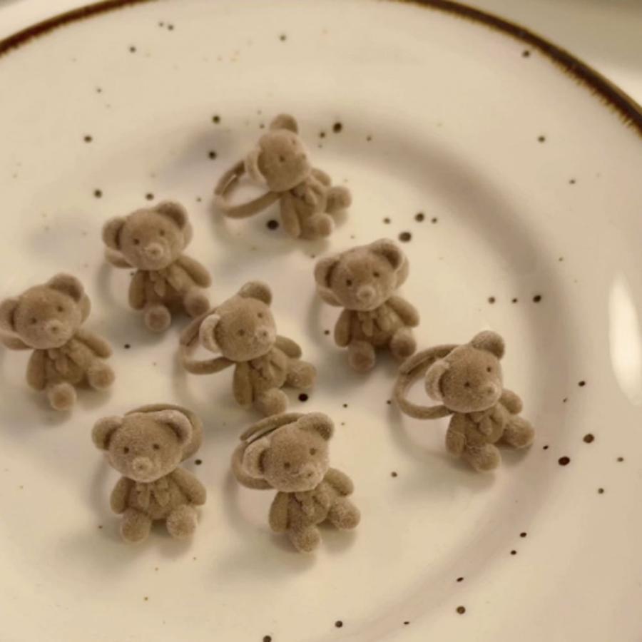 リング テディベア クマ 熊 くまさん 指輪 アクセサリー ヒップ リング テディベア クマ 熊 くまさん 指輪 アクセサリー ヒップ