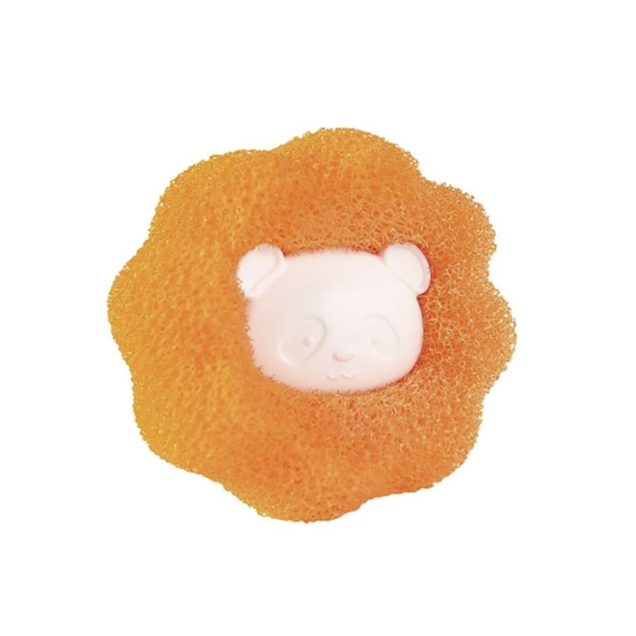 洗濯 ボール パンダ ブルーorオレンジ ほこり取り ネット 洗濯用 服