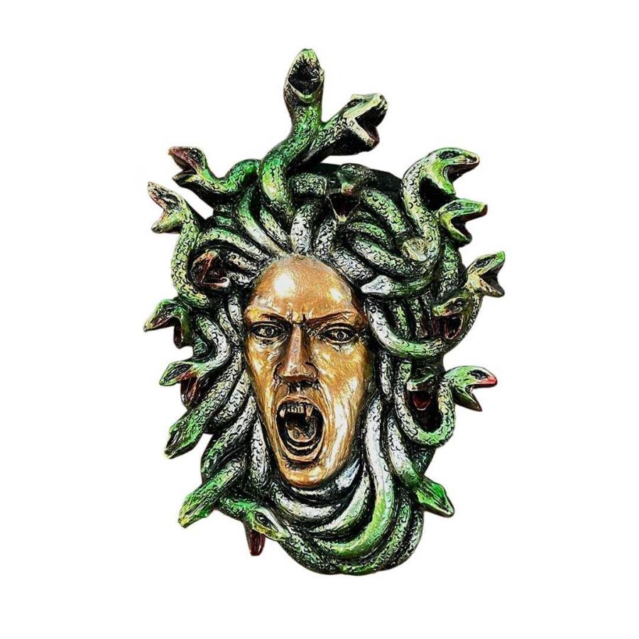 在庫限りインテリア メデューサ 置物 10cm メドゥーサ アンティーク